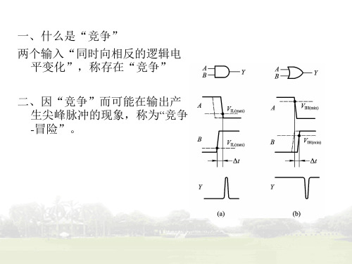 组合逻辑电路的竞争冒险现象