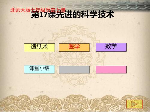 北师大版《先进的科学技术》ppt实用课件15