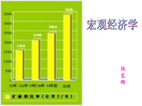 西方经济学第10章宏观经济学概论.