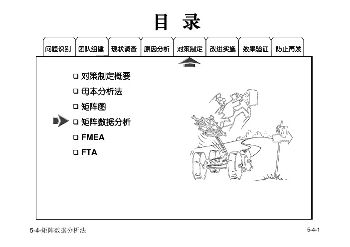 矩阵数据分析法