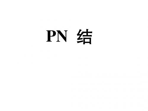 PN结 2013-11-8