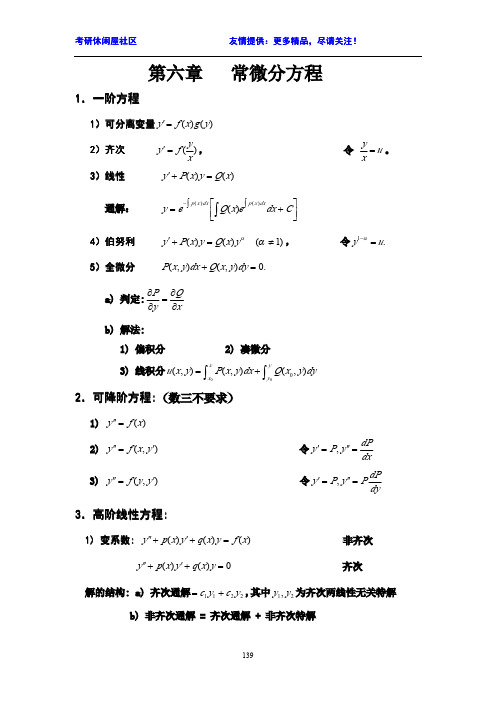 2010海天强化数学讲义第六章