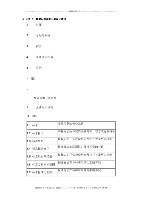 VI视觉识别系统手册