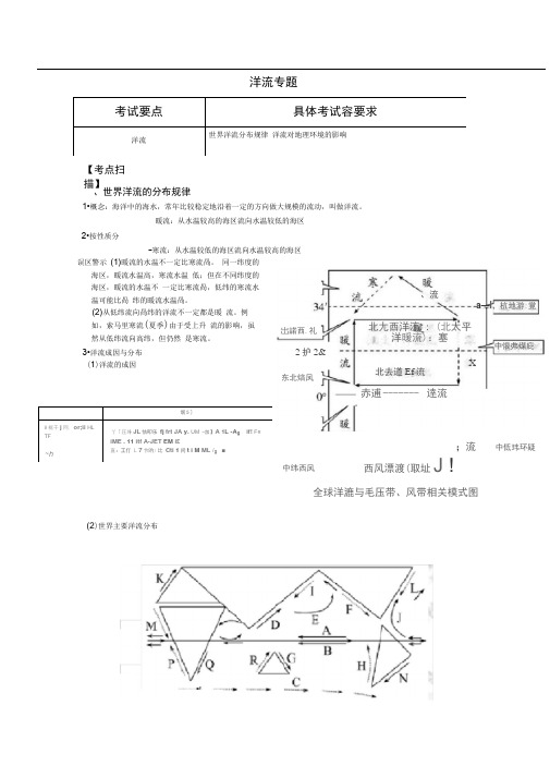 洋流优质课学案