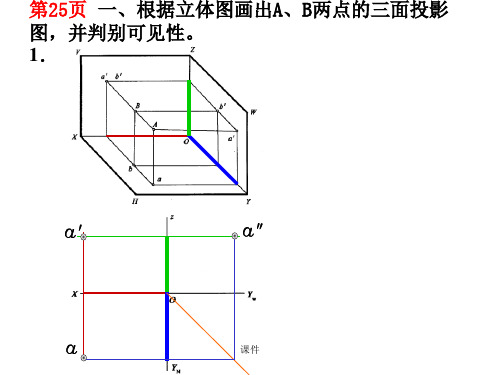 强烈推荐制图作业答案作业4答案.ppt