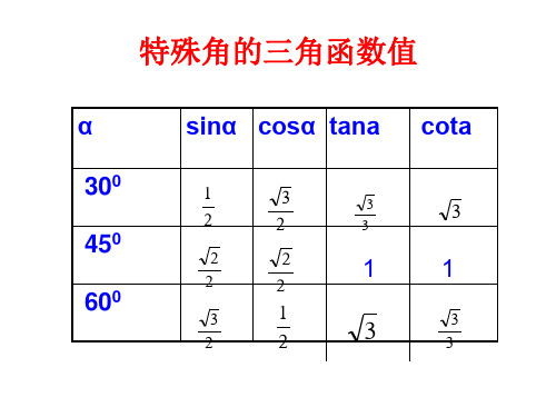 用计算器求锐角三角函数值(PPT)4-4