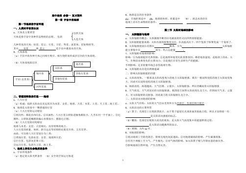 必修一会考知识点整理