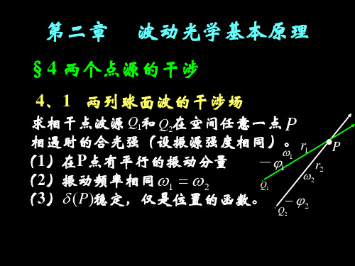 大学光学经典L8两个点源干涉