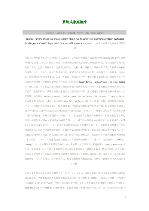 系统式家庭治疗