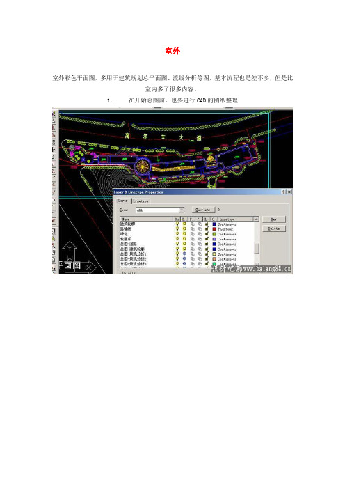 建筑总平面图 技巧