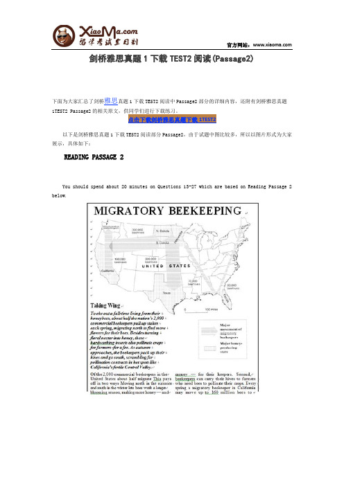 剑桥雅思真题1下载TEST2阅读(Passage2)