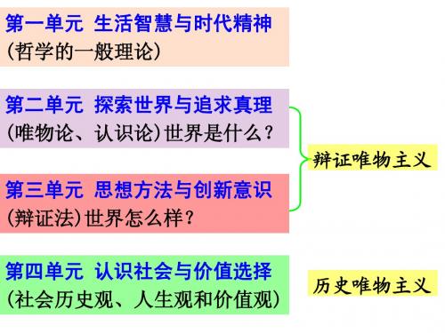 《生活与哲学》第十一课寻觅社会的真谛