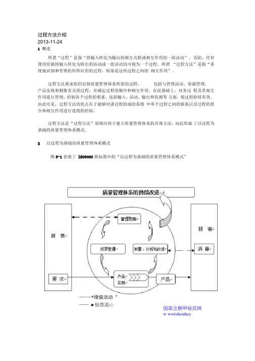 过程方法介绍