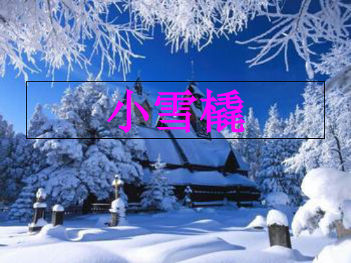 二年级下册音乐课件小雪橇2_人教新课标(秋)