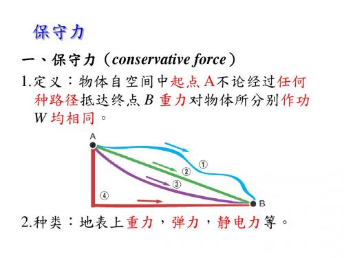 物理：保守力