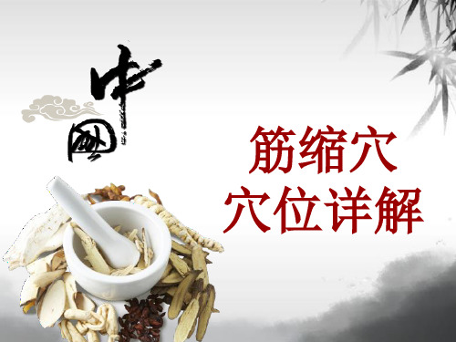 中医穴位详解:筋缩穴