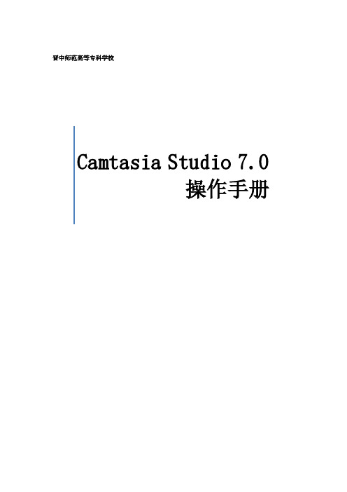 cs7操作手册