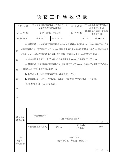 柴窝堡加油站隐蔽