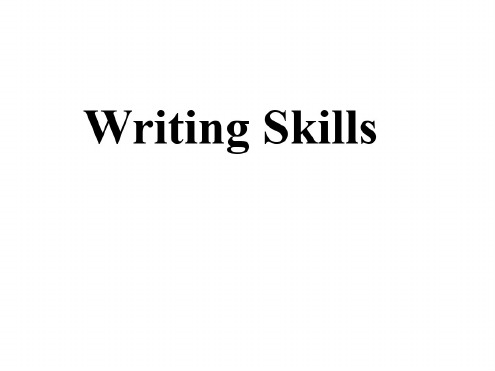 高考英语writing-skills