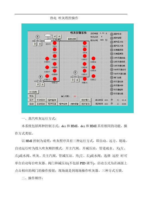 吹灰操作手册