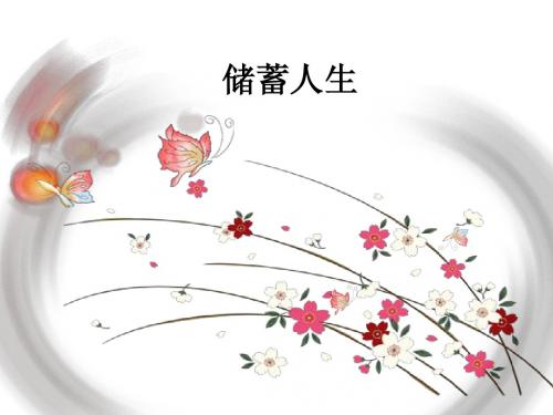 储蓄人生