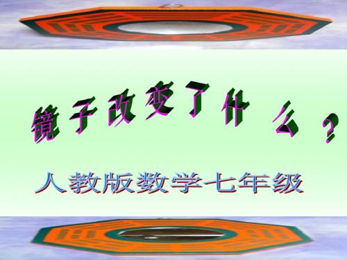 人教版数学七年级：镜子改变了什么(共21张PPT)