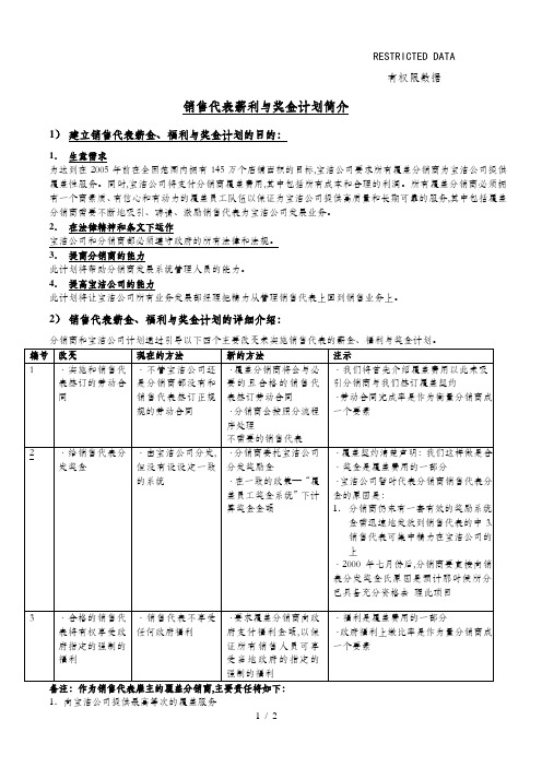 营销计划表格汇总(7个xls 45个doc)4