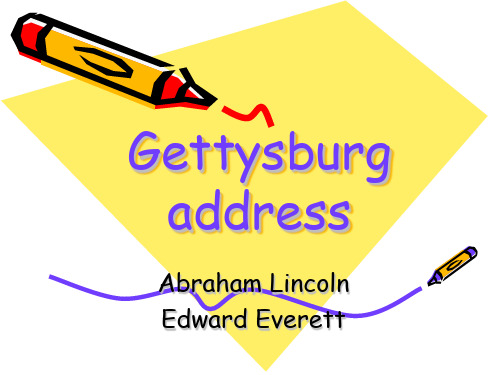 Gettysburg address.ppt 1