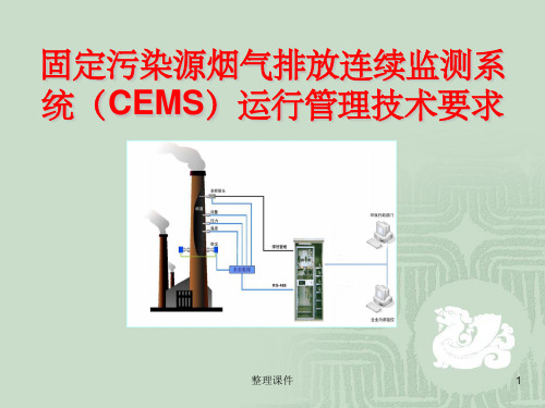 烟气排放连续监测系统CEMS培训