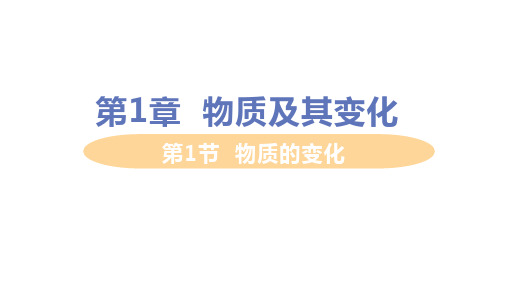 新浙教版九年级上册初中科学全册重点习题课件