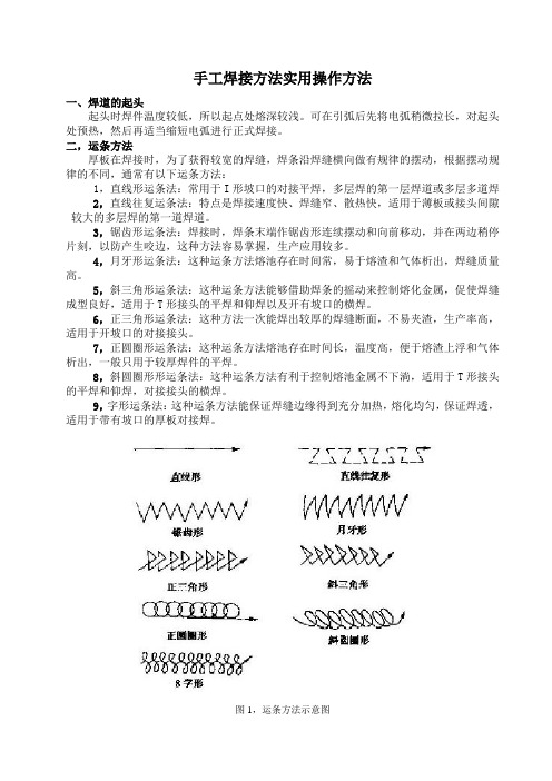 手工焊操作实用知识