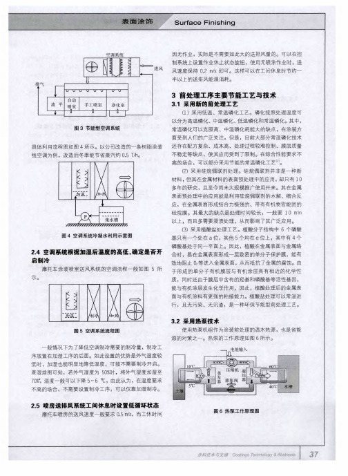 摩托车涂装生产线的节能探讨