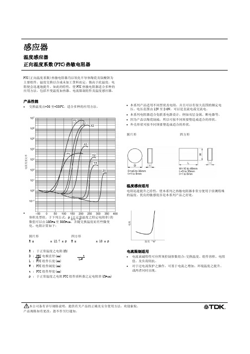 热敏电阻PTC