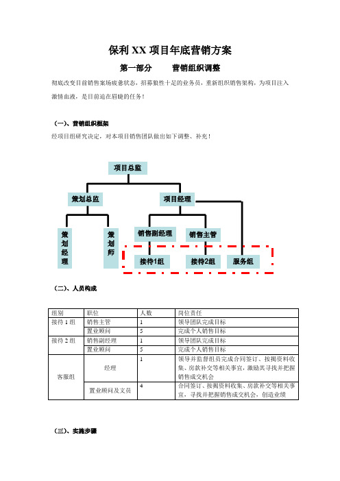 【商业地产】保利房地产项目底营销方案-应对淡季营销方案-13DOC