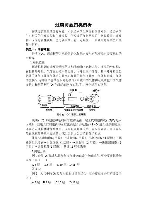 生物膜层数计算