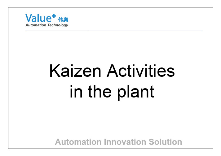 07 KaiZen Activity