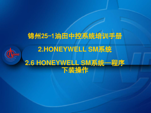 2.6 HONEYWELL SM系统—程序下装操作