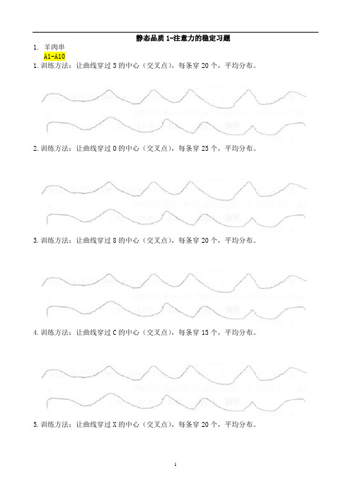 20200911注意静态品质1-注意力稳定