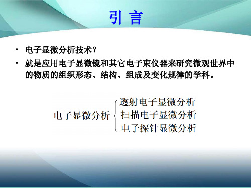 材料分析方法透射电镜的结构最全PPT资料