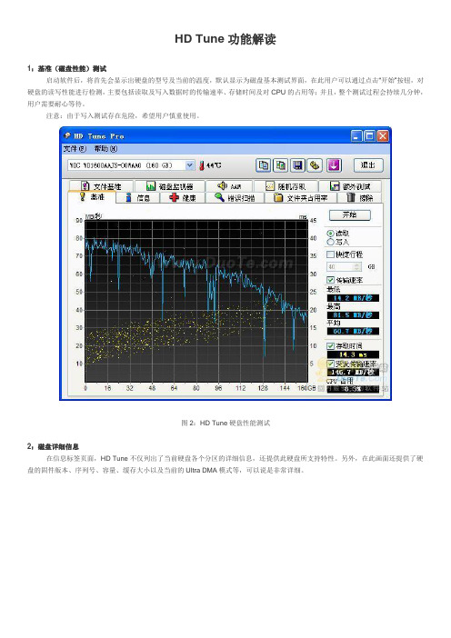 HDTune详细教程