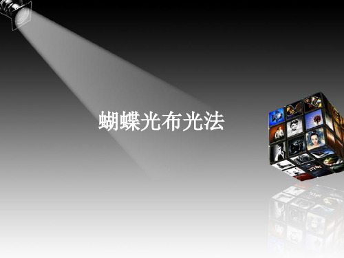 蝴蝶光布光法.