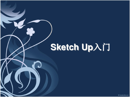 Sketchup讲义1 PPT