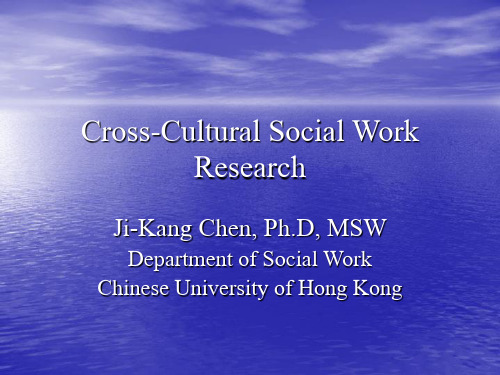 cross-cultural research