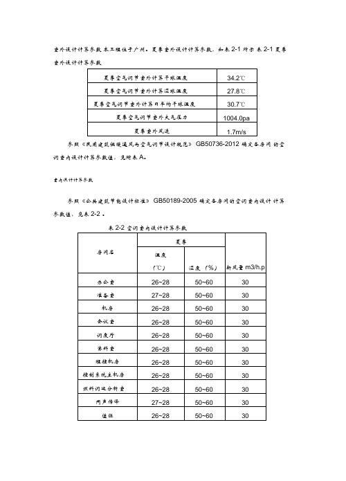 暖通负荷计算.