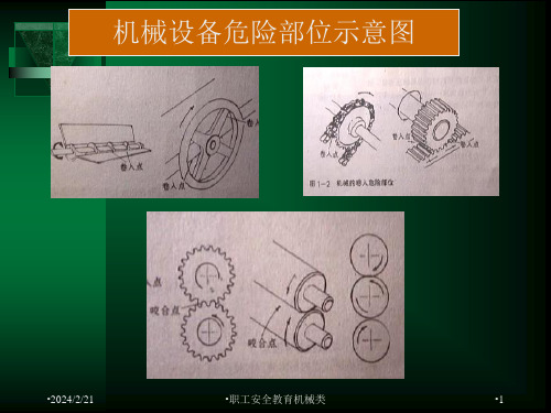 职工安全教育机械类课件