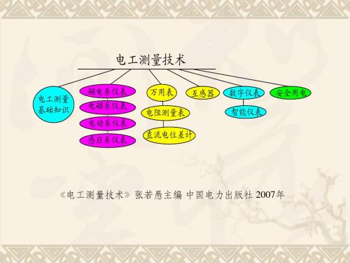 电气测量技术-第二章