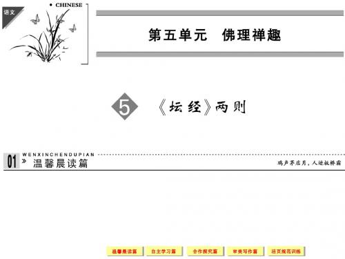 《坛经》两则