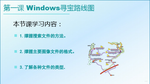 桂教版信息技术七年级下1.1(windows寻宝路线图)