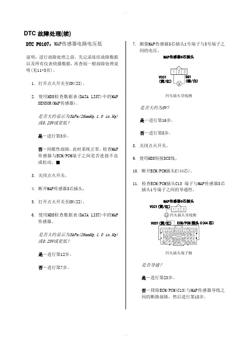 款东风本田思域发动机燃油与排放系统培训手册(3)