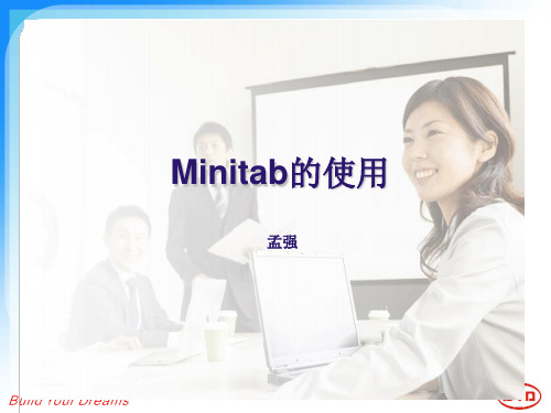 2019年最新-Minitab的使用-精选文档